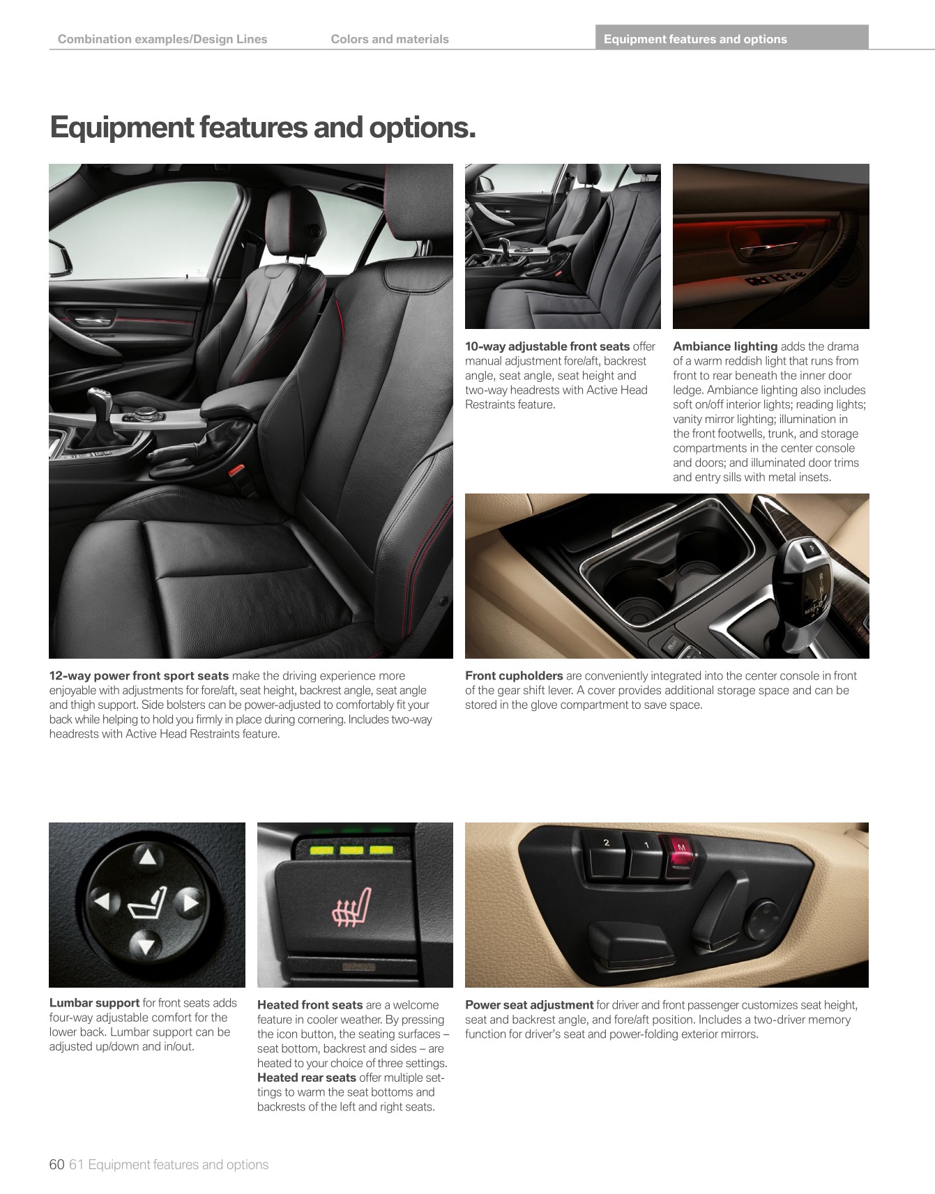 2014 BMW 3-Series Sedan Brochure Page 19